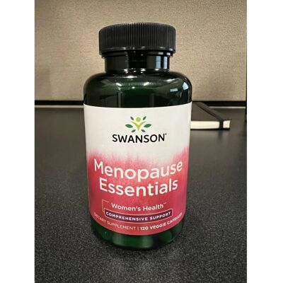 Swanson Menopause Essentials Kapseln - Unterstützung für Frauen, 120 Stück Swanson Menopause Essentials Kapseln - Unterstützung für Frauen, 120 Stück