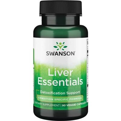 Swanson Esenciales para el Hígado - Cápsulas Veganas - Salud hepática Swanson Esenciales para el Hígado - Cápsulas Veganas - Salud hepática