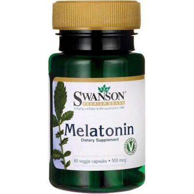 Swanson Melatonin 500mcg - Schlafunterstützung - 60 Kapseln Swanson Melatonin 500mcg - Schlafunterstützung - 60 Kapseln