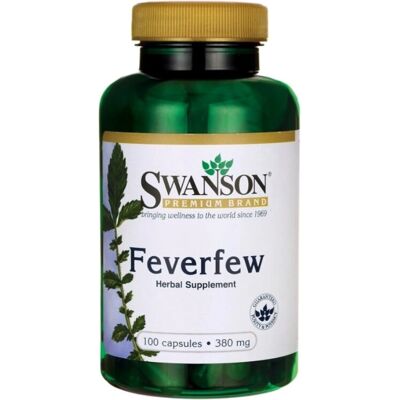 Swanson Vollspektrum Mutterkraut 380 mg - Nahrungsergänzungsmittel Swanson Vollspektrum Mutterkraut 380 mg - Nahrungsergänzungsmittel