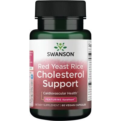 Swanson Rotes Gist Reismehl Cholesterin Unterstützung - 60 Kapseln Swanson Rotes Gist Reismehl Cholesterin Unterstützung - 60 Kapseln