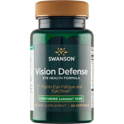 Swanson Défense de la Vision - Luteine et zéaxanthine pour les yeux - 60 Softgels - Publicité Swanson Défense de la Vision - Luteine et zéaxanthine pour les yeux - 60 Softgels - Publicité