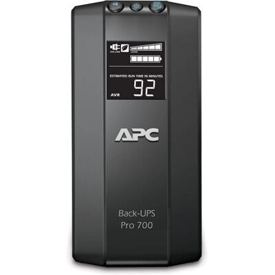 APC UPS 700 VA - Bateria de alta qualidade - Proteção contra surtos - 2 portas Ethernet LAN - Compacto APC UPS 700 VA - Bateria de alta qualidade - Proteção contra surtos - 2 portas Ethernet LAN - Compacto