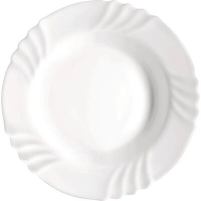 Bormioli Rocco 7865 Weiß Gehärtetes Glas Essteller - Essteller Bormioli Rocco 7865 Weiß Gehärtetes Glas Essteller - Essteller