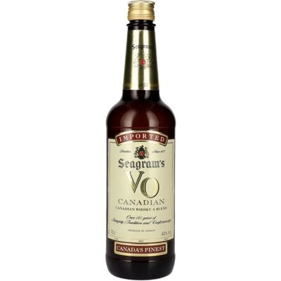 Whisky canadien Seagram's VO - 40% Vol. 0,7L - Publicité Whisky canadien Seagram's VO - 40% Vol. 0,7L - Publicité