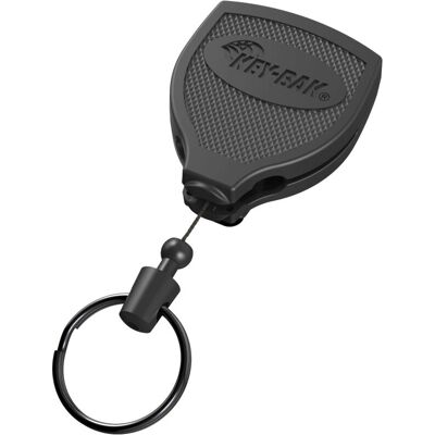 Rieffel Rieffel Key-Bak XXL Retraktor - Svart - Nyckelring Rieffel Rieffel Key-Bak XXL Retraktor - Svart - Nyckelring