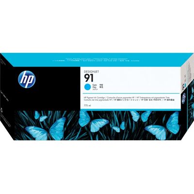 Cartouche d'encre cyan HP 91 775 ml - Cartouche d'encre - Publicité Cartouche d'encre cyan HP 91 775 ml - Cartouche d'encre - Publicité
