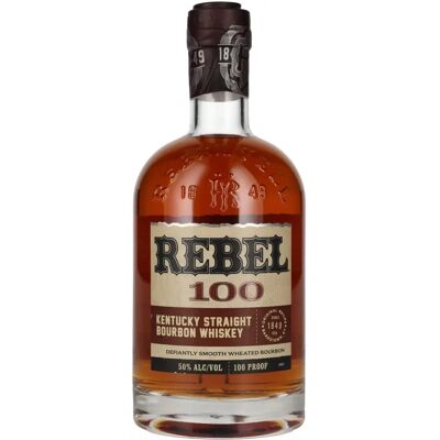 Rebel Yell 100 Proof Kentucky Straight Bourbon Whiskey 0,7l 50% - Publicité Rebel Yell 100 Proof Kentucky Straight Bourbon Whiskey 0,7l 50% - Publicité
