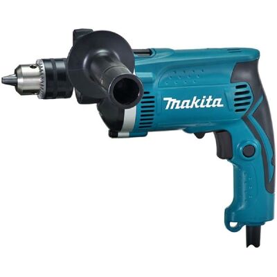 Makita HP1630K Schlagbohrmaschine - 3200 U/min, 16mm, Blau/Schwarz Makita HP1630K Schlagbohrmaschine - 3200 U/min, 16mm, Blau/Schwarz