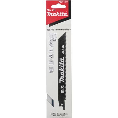 Makita 792148-9 Bimetall Säbelsägeblätter - Universal - 5 Stück Makita 792148-9 Bimetall Säbelsägeblätter - Universal - 5 Stück