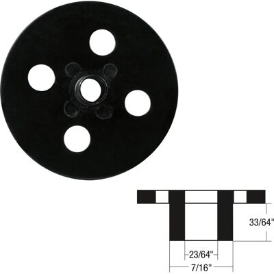 Makita 164775-6 Angle Grinder Accessory - 11mm Guide Bushing Makita 164775-6 Angle Grinder Accessory - 11mm Guide Bushing