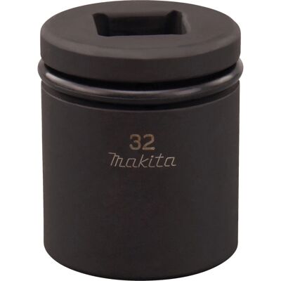 Makita Chave de impacto - Diâmetro 32mm, comprimento 52mm - Para parafusos M22 Makita Chave de impacto - Diâmetro 32mm, comprimento 52mm - Para parafusos M22