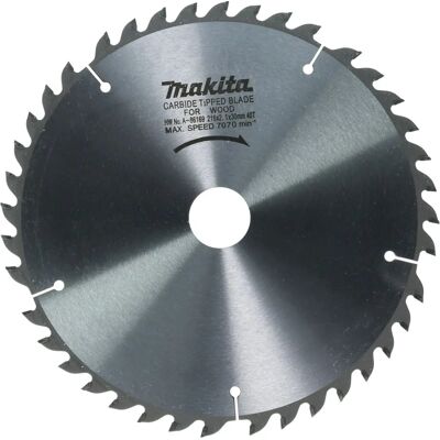 Makita A-86169 - Kreissägeblatt - 216x30mm - 40Z - Für Akku Makita A-86169 - Kreissägeblatt - 216x30mm - 40Z - Für Akku