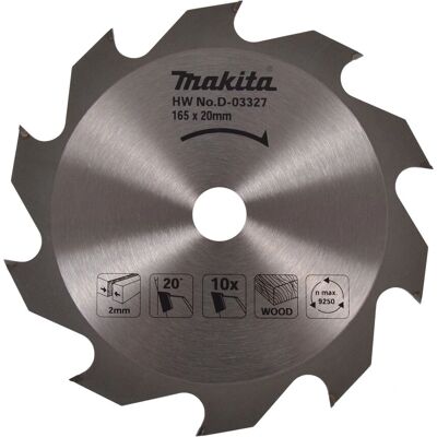 Makita D-03327 Kreissägeblatt - Verstärkte Zähne für Holz Makita D-03327 Kreissägeblatt - Verstärkte Zähne für Holz
