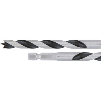 Perceuse Makita D-15877 - Spirale double pour bois - Compatible avec impacteurs - Publicité Perceuse Makita D-15877 - Spirale double pour bois - Compatible avec impacteurs - Publicité