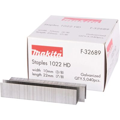 Makita F-32689 Zincowane gwoździe - 22mm x 10mm - 5040 szt. Makita F-32689 Zincowane gwoździe - 22mm x 10mm - 5040 szt.