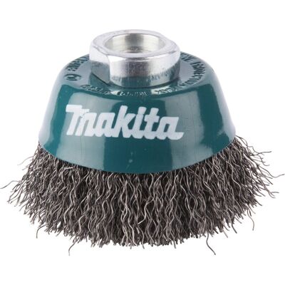 Makita D-24072 Winkelschleifer-Zubehör - Drahtbürste, Stahl, 60mm Makita D-24072 Winkelschleifer-Zubehör - Drahtbürste, Stahl, 60mm