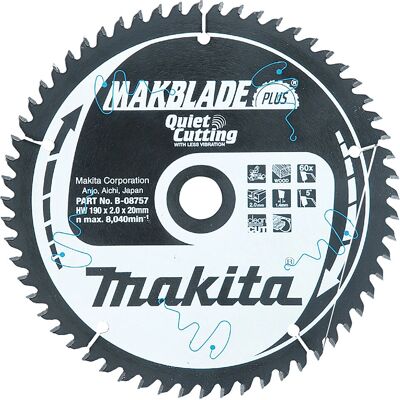 Makita B-09846 Kompakter Sägeblatt - Holzschnitt Makita B-09846 Kompakter Sägeblatt - Holzschnitt