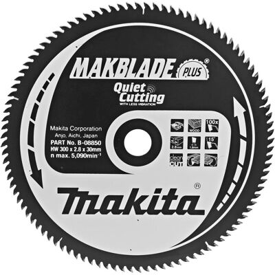 Makita B-08850 - 300mm Kreissägeblatt - Präzisionsschnitt Makita B-08850 - 300mm Kreissägeblatt - Präzisionsschnitt