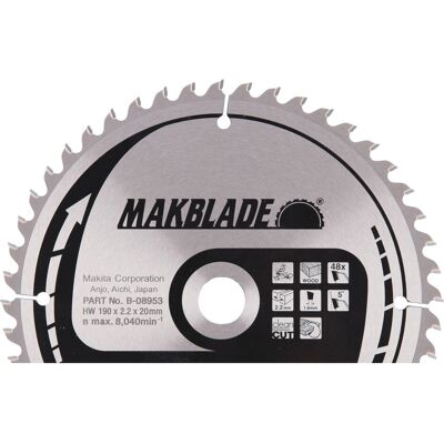 Makita B-08953 Kompakte Kreissägeblatt - Kreissägeblatt Makita B-08953 Kompakte Kreissägeblatt - Kreissägeblatt