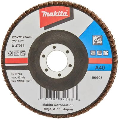 Makita D-27084 Rote 125mm Schleifscheibe A40 Makita D-27084 Rote 125mm Schleifscheibe A40