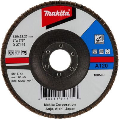 Makita D-27115 Winkelschleifer-Zubehör - 125mm Scheiben Makita D-27115 Winkelschleifer-Zubehör - 125mm Scheiben