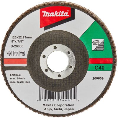 Makita - D-28086 - 125mm - SiC 40 - Schleifscheibe Makita - D-28086 - 125mm - SiC 40 - Schleifscheibe