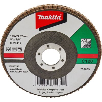 Makita - D-28117 - 125mm - SiC 120 Körnung - Schleifscheibe Makita - D-28117 - 125mm - SiC 120 Körnung - Schleifscheibe
