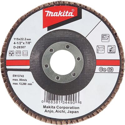 Accesorio para amoladora Makita D-28298 con disco de cerámica Accesorio para amoladora Makita D-28298 con disco de cerámica