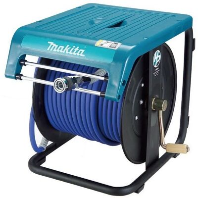 Makita B-80008 Hochdruck 30m Luftschlauch mit Rolle Makita B-80008 Hochdruck 30m Luftschlauch mit Rolle