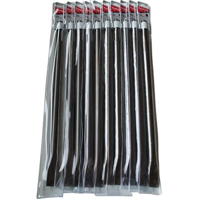 Makita D-34213-10 Stahl Flachmeißel - 10 Stück Makita D-34213-10 Stahl Flachmeißel - 10 Stück