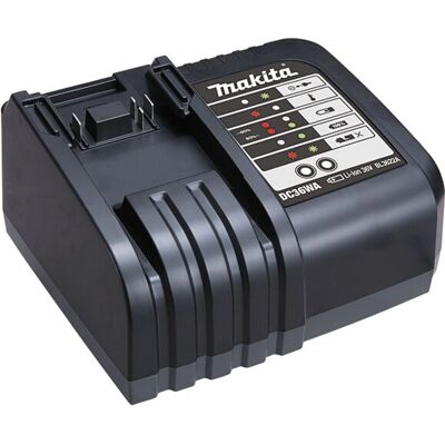 Makita DC36WA Ladegerät - Lithium-Ion, Innenraum, 1h Makita DC36WA Ladegerät - Lithium-Ion, Innenraum, 1h