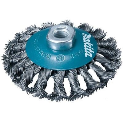 Makita D-39883 Drahtbürste - Stahl, Schräg, 115mm Makita D-39883 Drahtbürste - Stahl, Schräg, 115mm