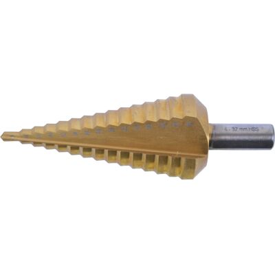 Makita D-40135 Bohrersatz - 4-32mm, 9-stufig, Titan Makita D-40135 Bohrersatz - 4-32mm, 9-stufig, Titan