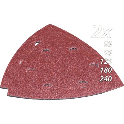 Makita B-21618 Delta Schleifset - 10 Stk Makita B-21618 Delta Schleifset - 10 Stk