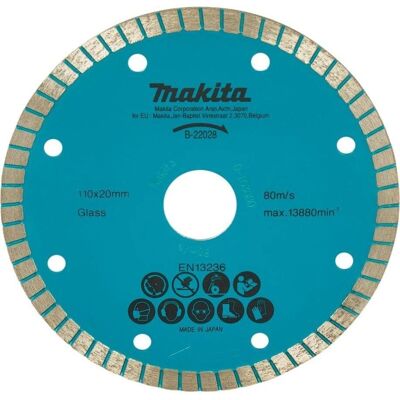 Makita B-22028 - 110x20mm Diamantschneidscheibe - Profiwerkzeug Makita B-22028 - 110x20mm Diamantschneidscheibe - Profiwerkzeug