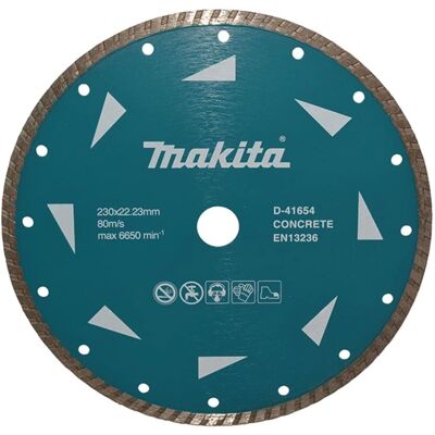 Makita D-41654 Turbo Diamantscheibe - Trennscheibe Makita D-41654 Turbo Diamantscheibe - Trennscheibe