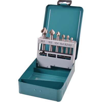 Makita D-42204 Borrsets - 6-delars Senkers Makita D-42204 Borrsets - 6-delars Senkers