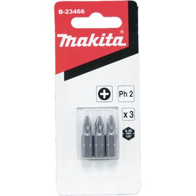 Makita B-24527 Schraubendreherbitsatz - 3 Stück Makita B-24527 Schraubendreherbitsatz - 3 Stück