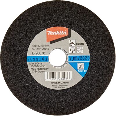 Makita B-28678 Schleifmittel - 125mm Körnung A36P Makita B-28678 Schleifmittel - 125mm Körnung A36P