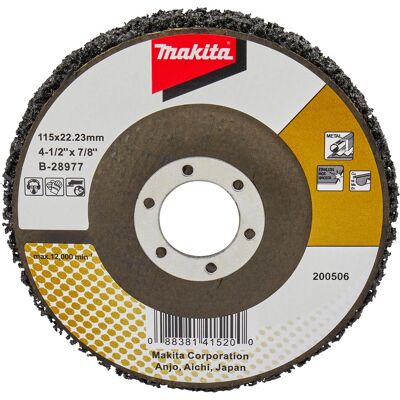 Makita B-28977 Winkelschleifer-Zubehör - schwarz - 115mm Makita B-28977 Winkelschleifer-Zubehör - schwarz - 115mm
