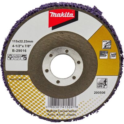 Makita B-29016 Lila Fiberglas 115mm Winkelbrenner-Zubehör - Winkelbrenner-Zubehör Makita B-29016 Lila Fiberglas 115mm Winkelbrenner-Zubehör - Winkelbrenner-Zubehör