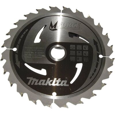 Makita B-32007 Cirkelzaagblad - 165mm, 24 tänder, för handsågar Makita B-32007 Cirkelzaagblad - 165mm, 24 tänder, för handsågar