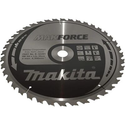 Makita B-32281 Kreissägeblatt - 35,5cm - 40 Zähne Makita B-32281 Kreissägeblatt - 35,5cm - 40 Zähne