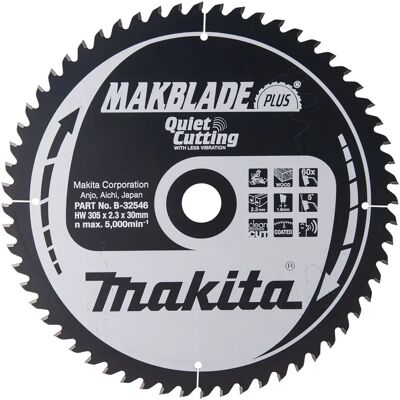 Makita B-32546 - Kreissägeblatt - 305mm, 60 Zähne Makita B-32546 - Kreissägeblatt - 305mm, 60 Zähne