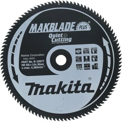 Makita Makblade+ Sägeblatt - Sägev. 350x30x100Z Makita Makblade+ Sägeblatt - Sägev. 350x30x100Z