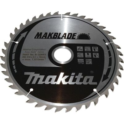 Makita B-32683 Kreissägeblatt - Sägeblatt 216x30x40Z Makita B-32683 Kreissägeblatt - Sägeblatt 216x30x40Z