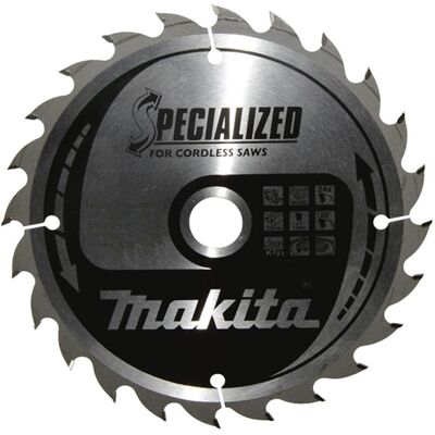 Makita B-32904 Bezprzewodowe ostrze do piły tarczowej - Cięcie drewna Makita B-32904 Bezprzewodowe ostrze do piły tarczowej - Cięcie drewna