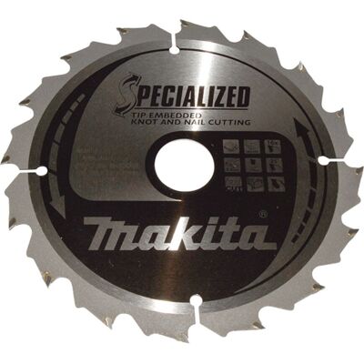 Makita Modell 185x30x16Z Spezial-Sägeblatt Makita Modell 185x30x16Z Spezial-Sägeblatt
