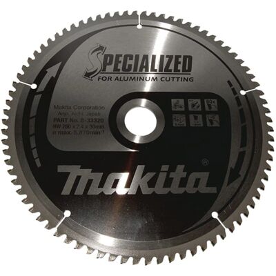 Makita B-33320 - Koło do piły tarczowej do aluminium 26cm Makita B-33320 - Koło do piły tarczowej do aluminium 26cm